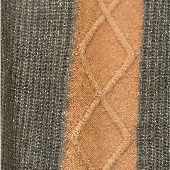 Avenue Lurex Color Blocked Sweater 14/16 - Picture 7 of 11